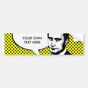 Autocollant De Voiture Vladimir Poutine
