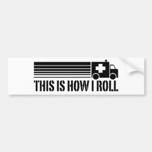 Autocollant De Voiture Voici comment je lance EMT