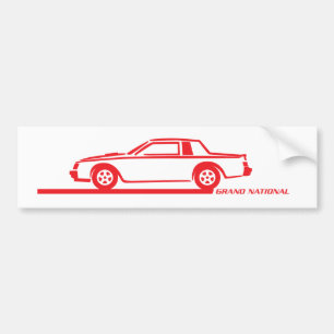 Autocollant De Voiture Voiture de rouge de Buick Grand National