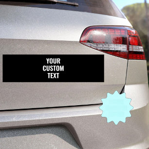 Autocollant De Voiture Voitures personnalisées de texte personnalisé