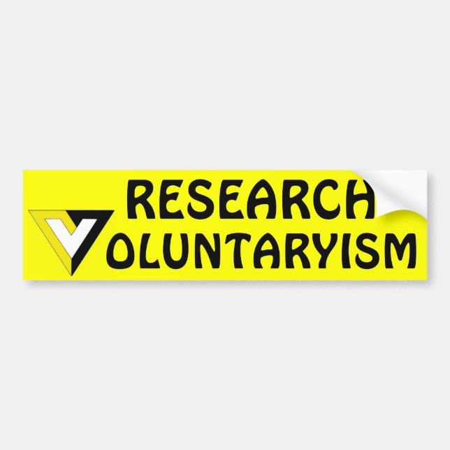 Autocollant De Voiture Volontarisme (Devant)
