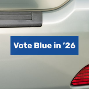 Autocollant De Voiture Vote Blue en 2026