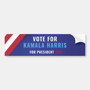 Autocollant De Voiture Vote Kamala Harris Pour Le Président 2024