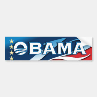 Autocollant De Voiture Vote OBAMA 2012 adhésifs pour pare-chocs