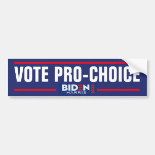 AUTOCOLLANT DE VOITURE VOTE PRO-CHOIX