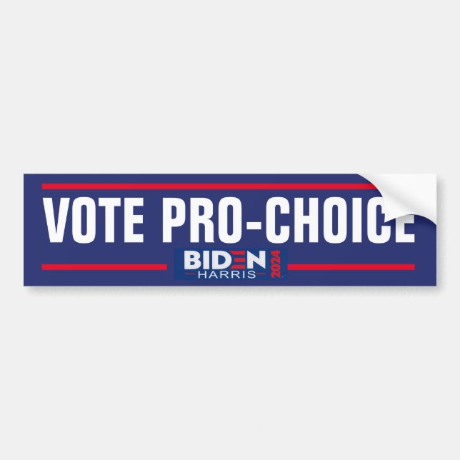 AUTOCOLLANT DE VOITURE VOTE PRO-CHOIX (Devant)
