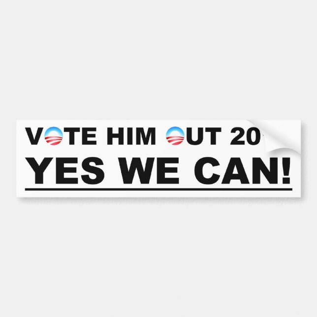 Autocollant De Voiture Votez-le (Devant)