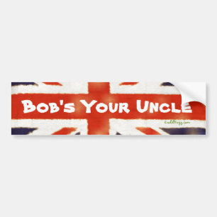 Autocollant De Voiture Votre adhésif pour pare-chocs d'oncle Union Jack