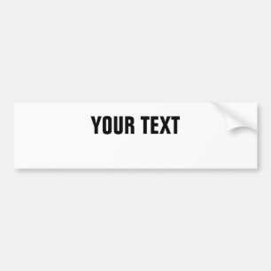 Autocollant De Voiture Votre Texte "Folio Bold CONDENSEE"