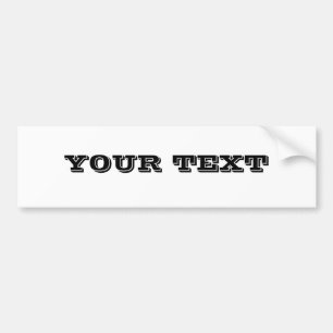 Autocollant De Voiture Votre texte "VINETA "