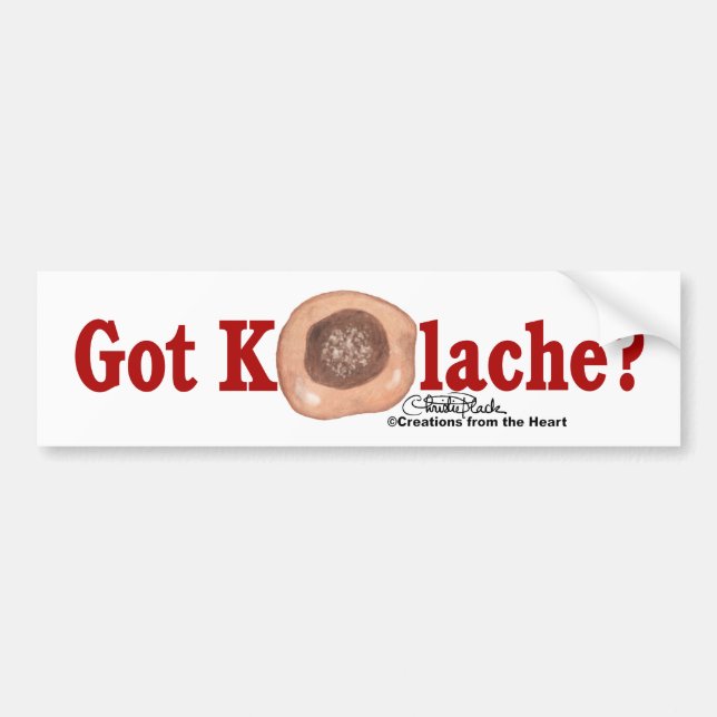 Autocollant De Voiture Vous avez Kolache ? (Devant)