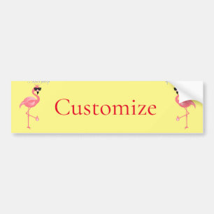 Autocollant De Voiture Vous Êtes Flamant rose Hot Thunder_Cove