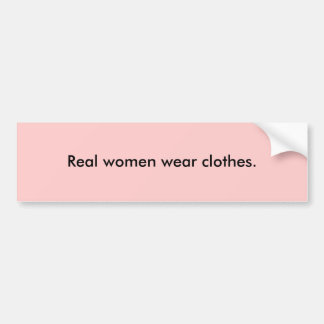 Autocollant De Voiture Vrais vêtements de vêtements pour femmes