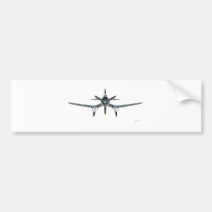 Autocollant De Voiture Vue de face de corsaire de Vought F-4U