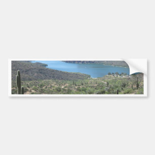 Autocollant De Voiture Vue du lac Apache