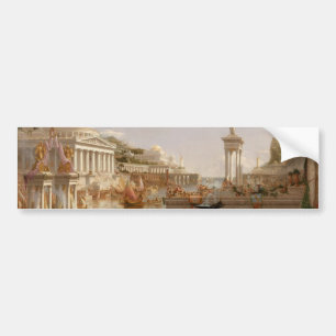 Autocollant De Voiture Vue sur l'Empire romain (Consommation de l'Empire)