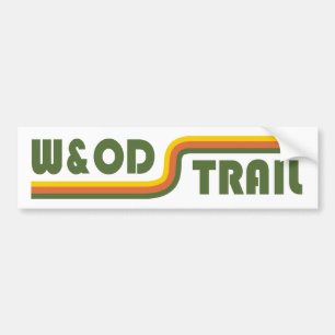 Autocollant De Voiture W&OD Trail Virginie