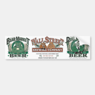 Autocollant De Voiture WALL STREET-BREWING-Company