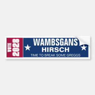 Autocollant De Voiture Wambsgans et Hirsch pour 2028