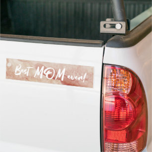 Autocollant De Voiture Watercolor Splash Best Maman Ever Fête des Mères