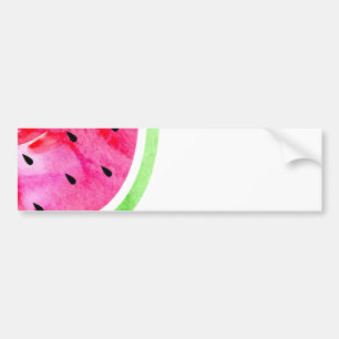 Autocollant De Voiture Watercolor Watermelon
