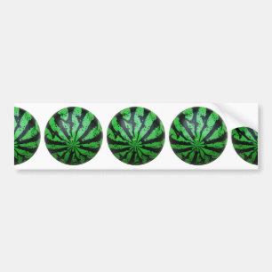 Autocollant De Voiture Watermelon Football / Soccer Ball