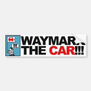 Autocollant De Voiture WAYMARK LA VOITURE ! bumpersticker