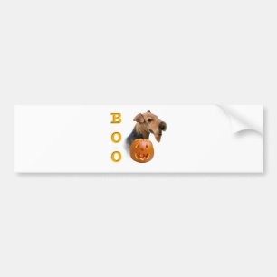 Autocollant De Voiture Welsh Terrier Boo