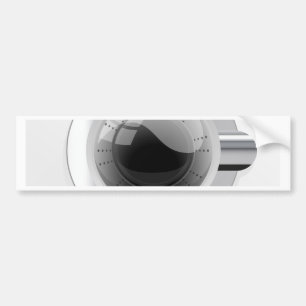 Autocollant De Voiture White Washington Machine