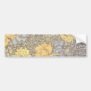 Autocollant De Voiture William Morris Chrysanthemum Jolie Fleur