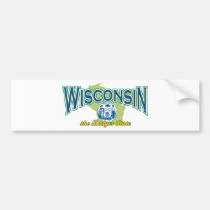 Autocollant De Voiture Wisconsin