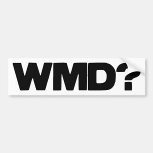 Autocollant De Voiture WMD ? Adhésif pour pare-chocs