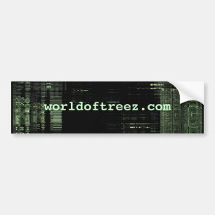 Autocollant De Voiture worldoftreez.com - bumper.sticker