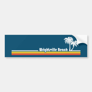 Autocollant De Voiture Wrightsville Beach Caroline du Nord