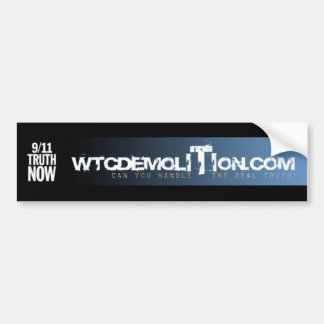 Autocollant De Voiture WTCDEMOLITION.COM - Customisé