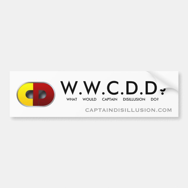 Autocollant De Voiture WWCDD ? Adhésif pour pare-chocs (Devant)