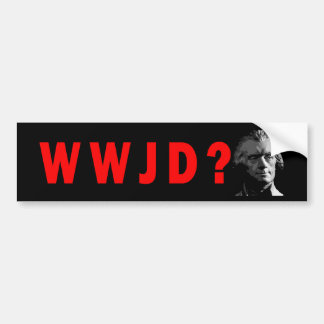 Autocollant De Voiture WWJD ? Adhésif pour pare-chocs