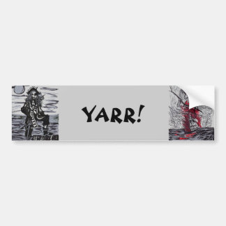 AUTOCOLLANT DE VOITURE YARR !