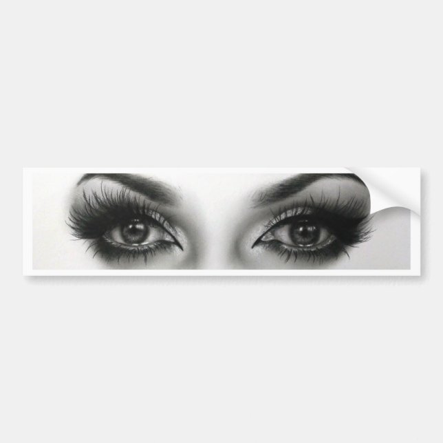 Autocollant De Voiture Yeux (Devant)