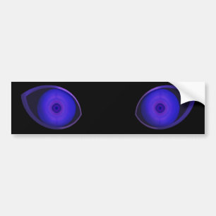 Autocollant De Voiture Yeux très malveillants