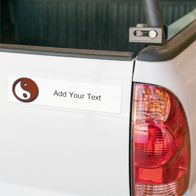 Autocollant De Voiture Yin Yang par Shirley Taylor (Sur camion)