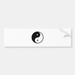 Autocollant De Voiture Yin Yang transfère Le MUSÉE Zazzle Cadeaux