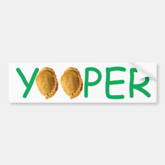 Autocollant De Voiture Yooper - adhésif pour pare-chocs de pâtés en