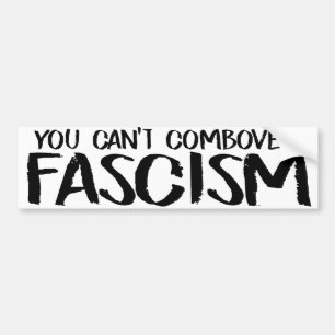 Autocollant De Voiture You Can't Combover Fascism - Feminist Bumper Stick
