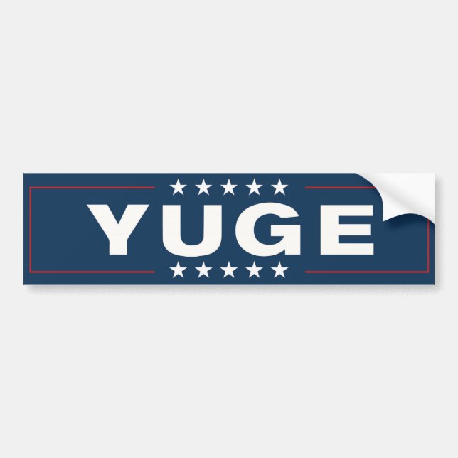 Autocollant De Voiture Yuge (Devant)