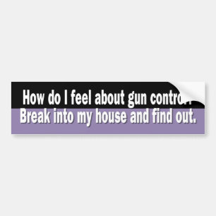 Autocollant De Voiture Z_gun_control