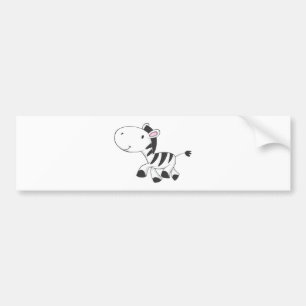 Autocollant De Voiture Zèbre de bébé