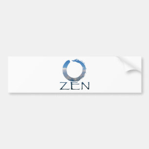 AUTOCOLLANT DE VOITURE ZEN
