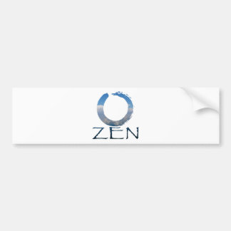 AUTOCOLLANT DE VOITURE ZEN