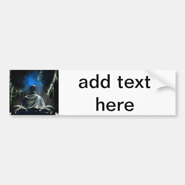 Autocollant De Voiture Zenbuddha (Devant)